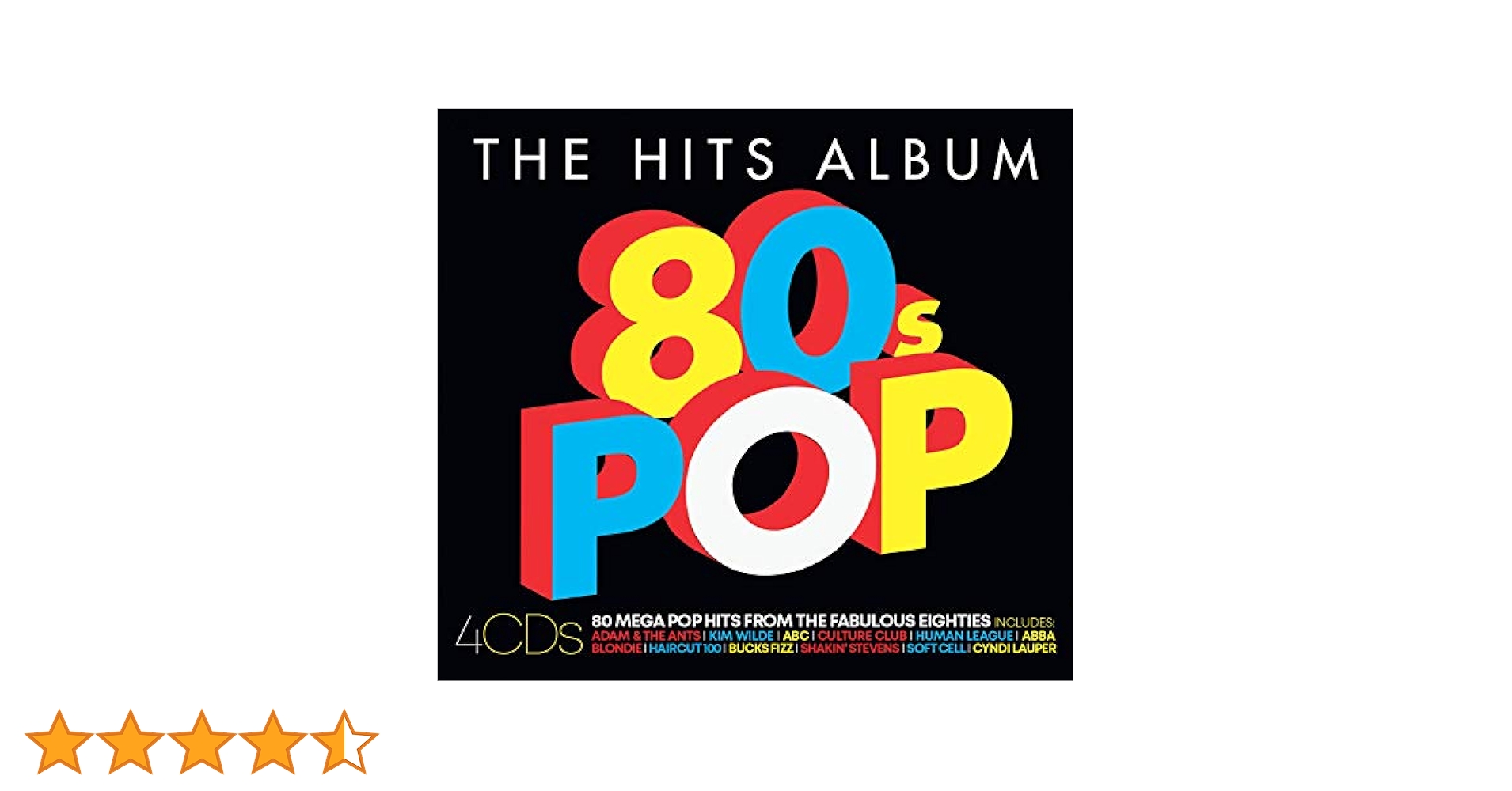Buy Hits Album: The 80s Pop Album / Various Online at Low